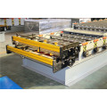 double layer aluminum metal roof sheet shaping machine   